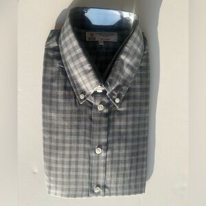 Turnbull & Asser Gray Casual Button Down Shirt